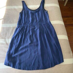 EUC Club Monaco Navy Blue Sleeveless Dress Effortlessly Chic Sz 4